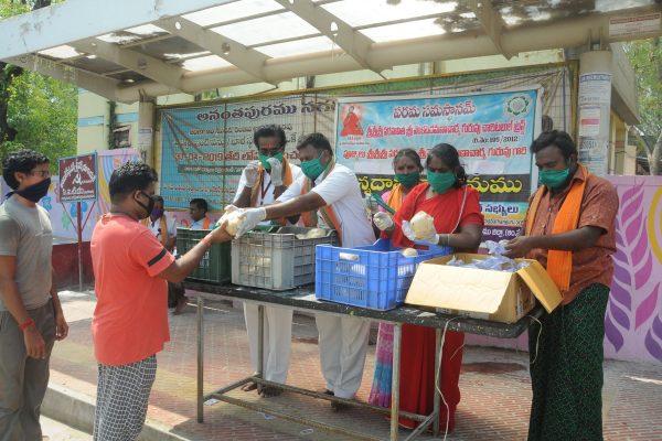 31 annadhanam food distribution in covid time